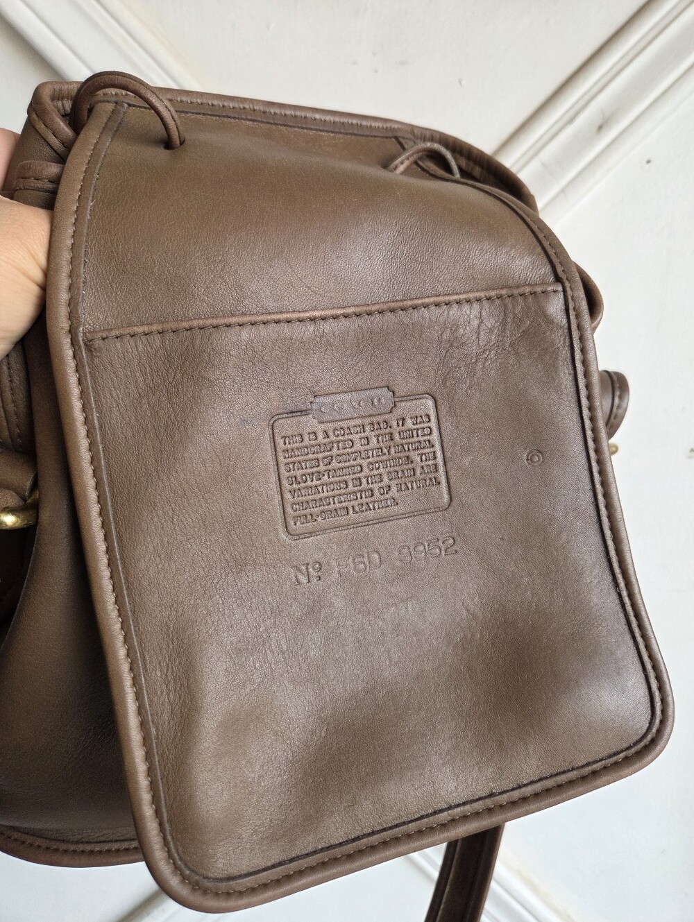Vintage Coach Taupe Lulas Legacy 9952 🍂🤎 - Picture 10 of 16